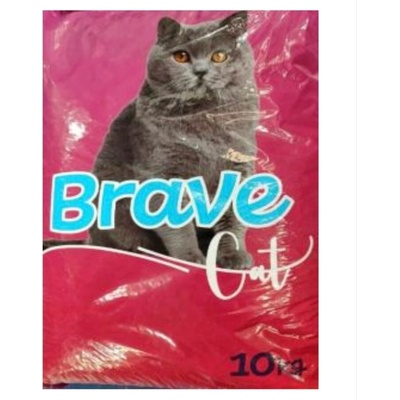 Суха храна за котка brave 10кг