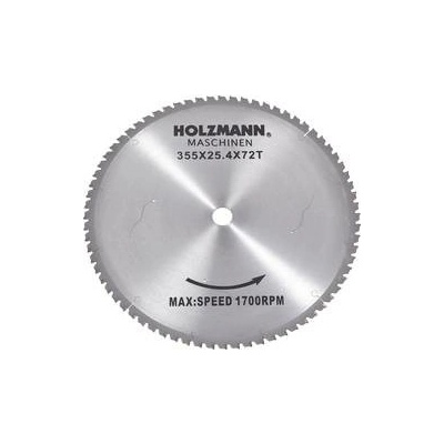 Holzmann Maschinen MKS355SB 355 mm z72 Sägeblatt