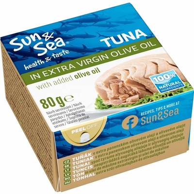 Sun & Sea Tuniak v olivovom oleji 80 g