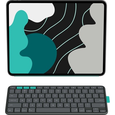Logitech Flip Folio pro iPad Pro M4/Air M2/M3 13 US INTL 920-013388 Graphite