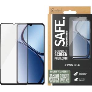 Safe Стъклен протектор SAFE - Ultra Wide Fit, Realme C63, прозрачен (5715685019494)