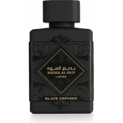 Lattafa Bade'e Al Oud Black Exposed parfémovaná voda unisex 100 ml