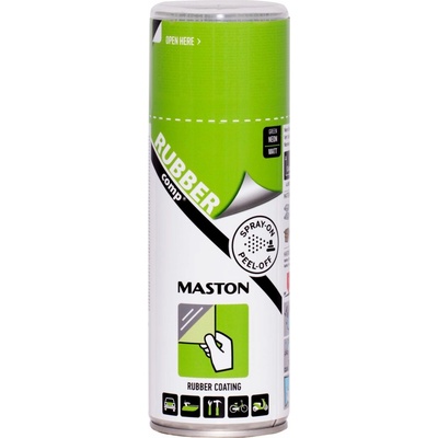MASTON RUBBERcomp - tekutá /odstrániteľná/ guma v spreji - Neon green - 400 ml