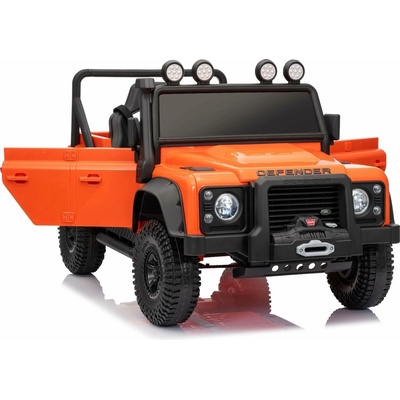 mamido Dětské elektrické autíčko Land Rover Defender 110 SVX Concept oranžová