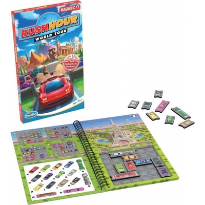 Ravensburger ThinkFun Rush Hour Magnetická cestovná hra