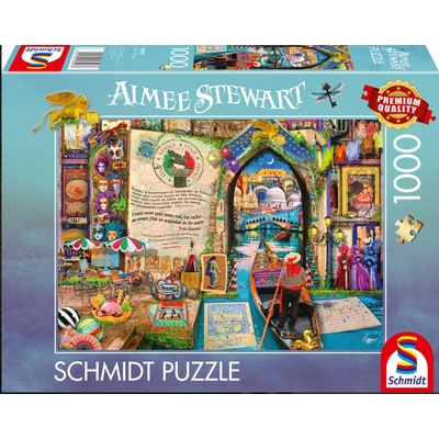 Schmidt Spiele Пъзел Schmidt от 1000 части - Спомен от Венеция (58597)
