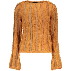 DESIGUAL Дамски пуловер desigual, Размер l, Цвят Оранжево (26wwjf41huahua_ar6045)
