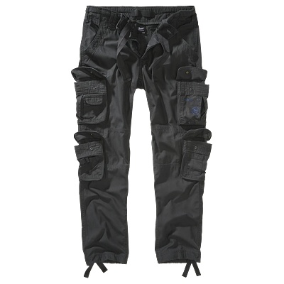 Brandit Мъжки карго панталон в цвят графит Brandit Pure Slim Fit anthraciteBW-1016-5 - Графит, размер XXL