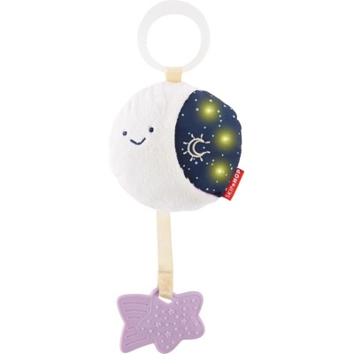 Skip hop hračka na C krúžku svietiaca a hudobná Mesiačik Celestial Dreams Moonglow