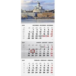 TopTimer Календар за спедитори toptimer t072, 1 блок, 3 месеца, „Град 2027 (t7200-005)