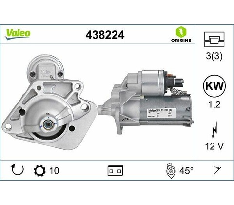Startér VALEO 438224
