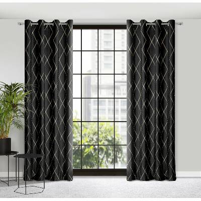 ZÁVĚS PIERRE CARDIN MARGO 140X250 CM ČERNÝ – Hledejceny.cz