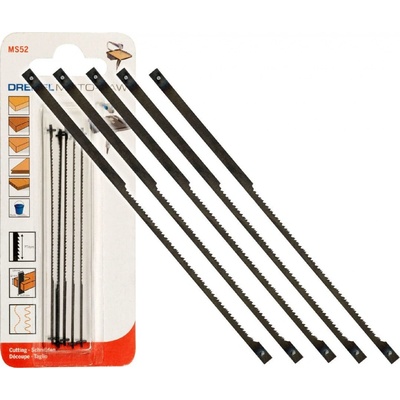 DREMEL pilový list Moto-Saw, jemný na dřevo, MS52, 5ks