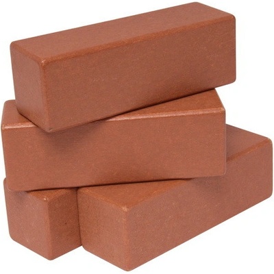 DrKO dřevěný hranol 12 x 4 x 4 cm 1ks hnědá