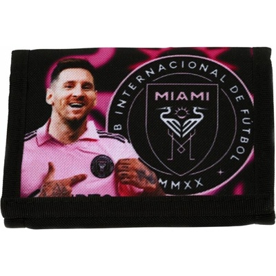 SportDres Peněženka Messi Miami oboustranný potisk zipová kapsa