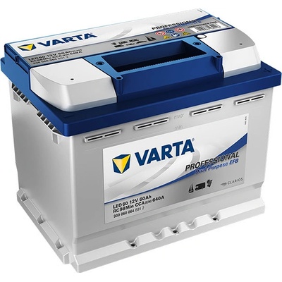 VARTA Professional Dual Purpose EFB 60Ah 12V LED60