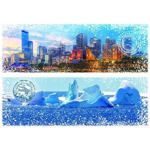 Grafika Art Puzzle - Puzzle Travel around the World - Australia, Antarctica II 1000 - 1 000 piese