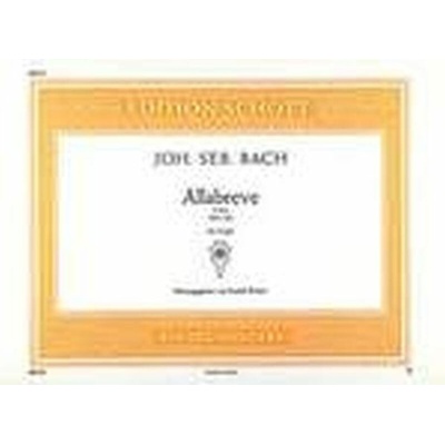 Allabreve D dur BWV 589