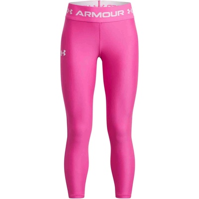 Under Armour dievčenské legíny ARMOUR LEGGINS ružová biela