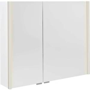SAPHO Alix - Огледален шкаф с LED осветление 86x70x18 см, 2 врати, бял AX186-0030 (AX186-0030)