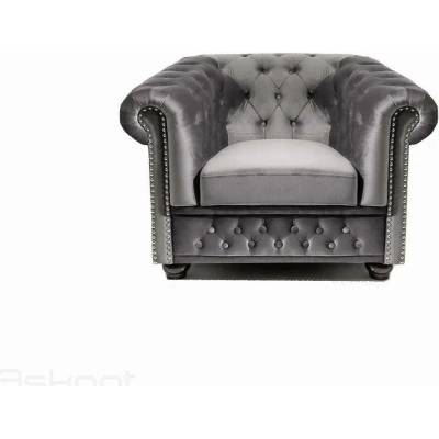 Askont Chesterfield Oxford 1M light gray