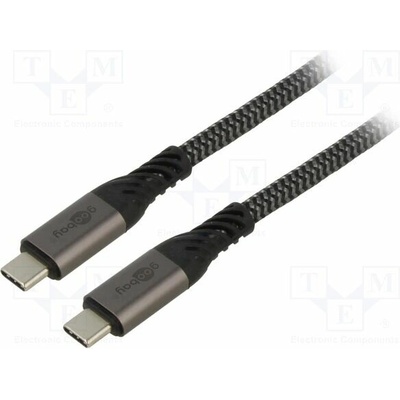 Goobay 74776 Thunderbolt 3 Thunderbolt 4 USB 4.0 1,5m černý šedý