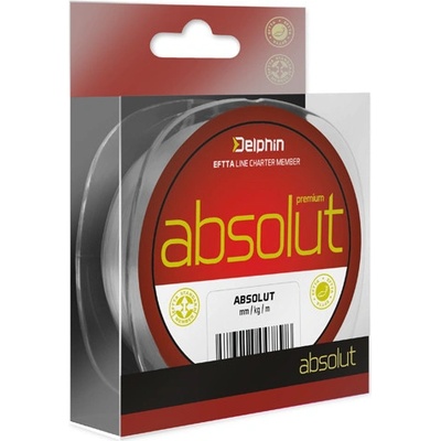 Delphin Absolut transparent 300 m 0,16 mm 5,6 lb