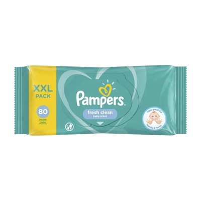 Pampers Fresh, мокри кърпички, 80бр (8001841077598)
