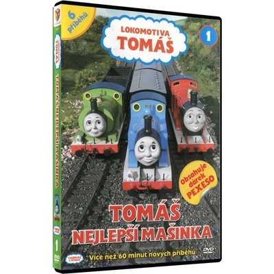 Lokomotiva tomáš 1: Nejlepší mašinka DVD