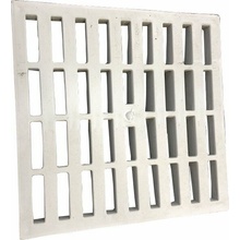 Technodrain Rošt pojazdový B125 pre revíznu šachtu WELLDRAIN plastový 300 x 300 mm sivý