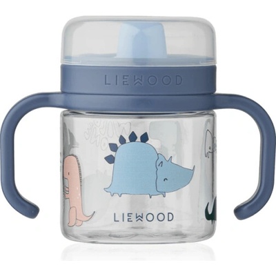 Liewood Tritánový pohárik s úchytom 280 ml Dino roar