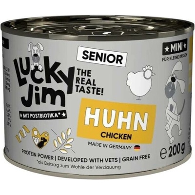 Lucky Jim Classic Mini Senior s kuřecím masem 200 g