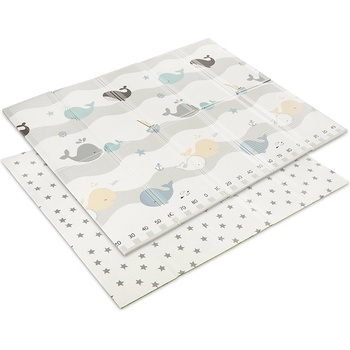 Lorelli Двулицево детско термо килимче за игра Lorelli Premium - Waves & Sta (10300490004)