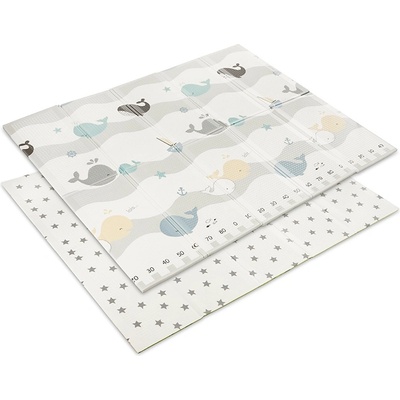 Lorelli Двулицево детско термо килимче за игра Lorelli Premium - Waves & Sta (10300490004)