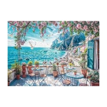 Schmidt Spiele Terrace by the Sea (1000 Pieces)