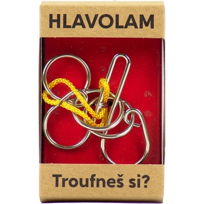 Kovový hlavolam kotva