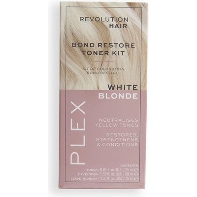 Revolution Haircare Plex Bond Restore Toner Kit White 90 ml