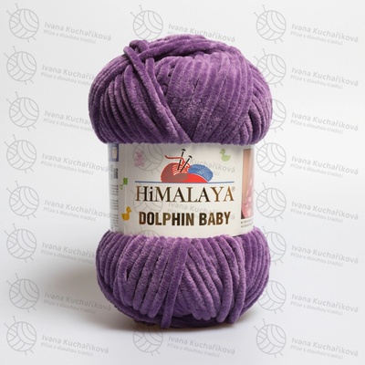 Himalaya Dolphin Baby 80340-středně fialová