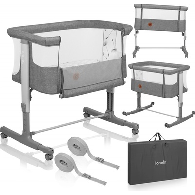 Lionelo Postýlka Aurora 3v1 Grey – Zboží Mobilmania
