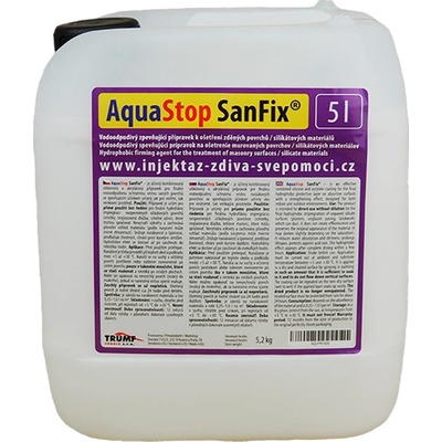 AquaStop SanFix® 5l zpevňující hydrofobní nátěr