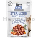 Brit Care Cat Fillets in Jelly Sterilized Hearty Duck & Tender Turkey 85 g