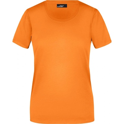 James & Nicholson Tričko JN 901 krátký rukáv dámské COT-02090123501 Oranžová
