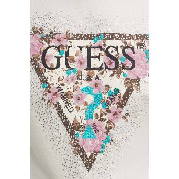 Guess Тениска Guess CHERRY FLOWER в бежово W4YI26 J1314 (W4YI26.J1314)