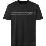 Vaude Мъжка фланелка с къс ръкав за колоездене Vaude Cyclist V T-shirt - Black / Black - размер M (016-6999-1912)