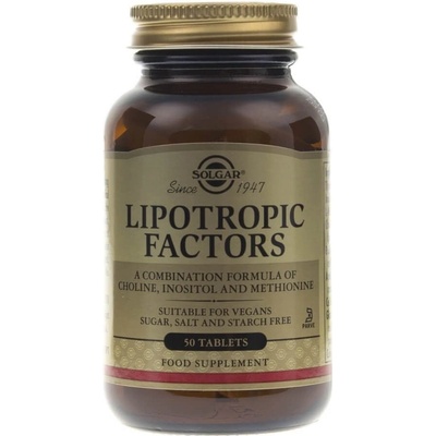 Solgar Lipotropná faktory 50 tabliet