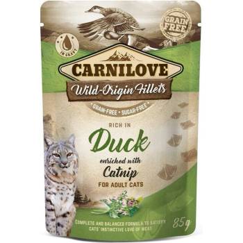Carnilove Cat Rich in Duck Enriched with Catnip 85 g