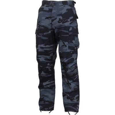 Kalhoty Rothco BDU taktické camo midnight blue