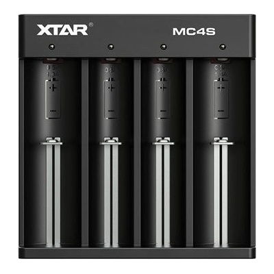 XTAR MC4S Nabíjačka na 4 batérie USB-C