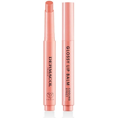 Dermacol glossy lip balzam na pery v tyčinke 03 Peach 2,2 g