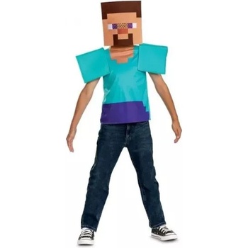 Disguise Minecraft: Незаменим детски костюм на Стив - XS размер (162429M-20L)